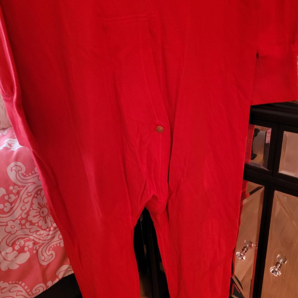 Original Vintage Men's Duofold Union Suit Euc Red… Gem